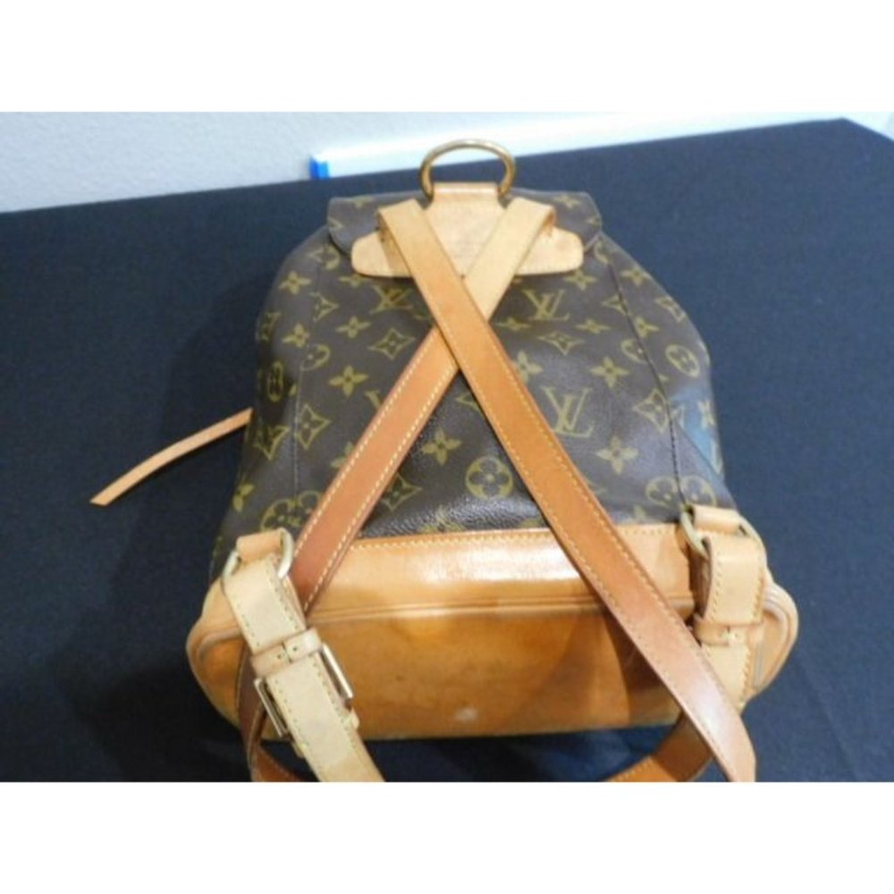 Louis Vuitton Backpack Montsouris Bag Monogram France MM Vintage - Picture 12 of 16